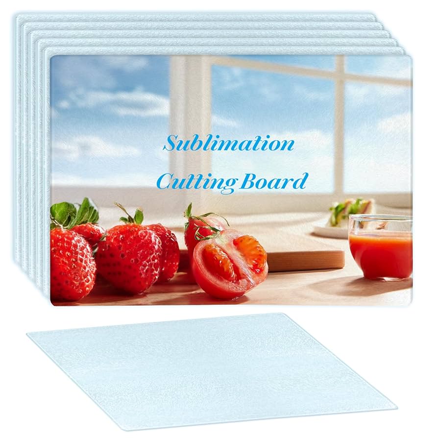 Kitchen Sublimation glass cutting boards